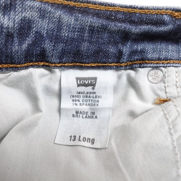 Levi's 524 too superlow Jeans Women's 13 Long (35x34) Low Rise Stretch Denim - Picture 4 of 12